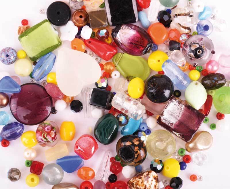 Assort. Perles à la lampe - multicolore, 95 g acheter en ligne