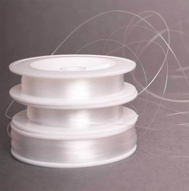 Fil nylon transparent élastique - Fil nylon - 10 Doigts