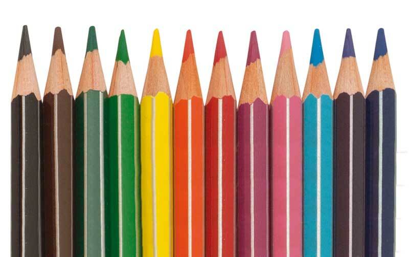 Giotto crayons de couleurs Stilnovo, 12 pces