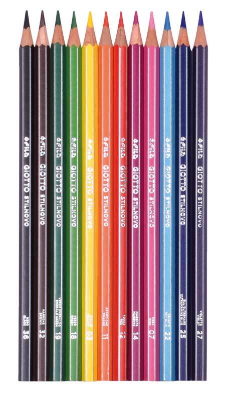 Crayons de couleurs stilnovo par 24