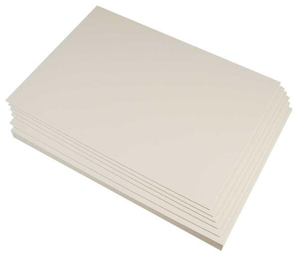 Carton coloré, A3 297x420 mm, 180 g, blanc neige, 100 feuilles