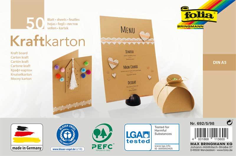 Carton Kraft - A5, 50 feuilles acheter en ligne