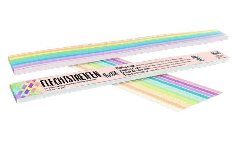 Bandes de papier pastel, 1 x 50 cm acheter en ligne