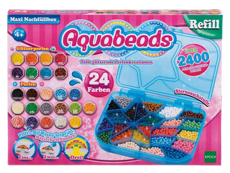 Aquabeads - maxi recharge, 2400 perles