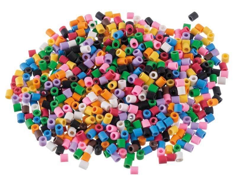 OPITEC - LOISIRS SCIENCES CREATIVITE  Perles à repasser, transparent  multicolore, x20000