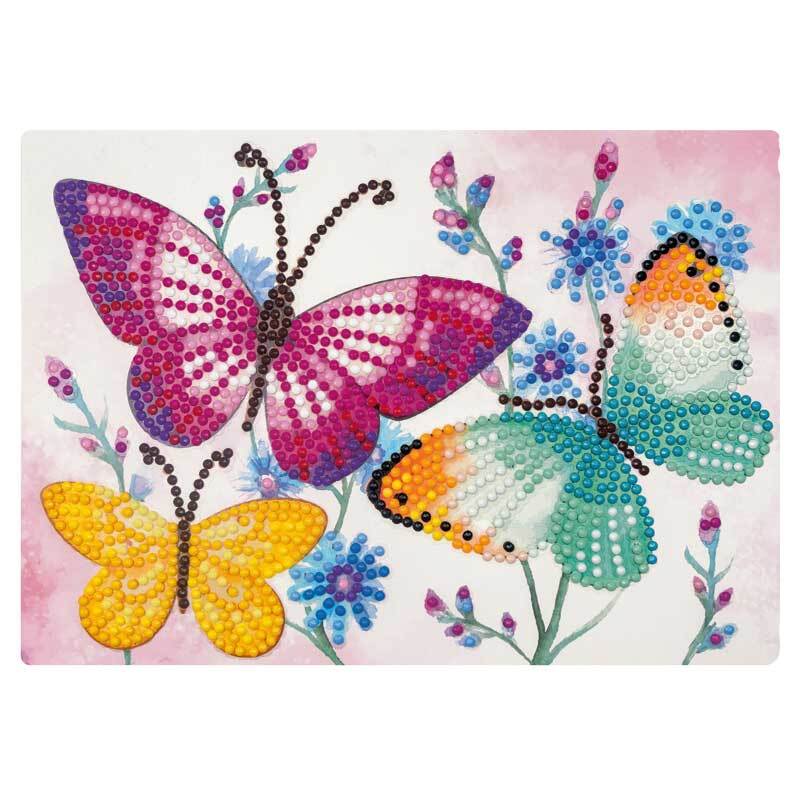 Kit Diamond Painting - Déco, Papillons acheter en ligne