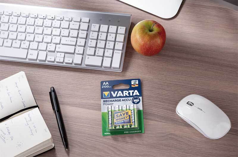 Piles rechargeables Varta - 1,2 V, AA, 2 pces acheter en ligne